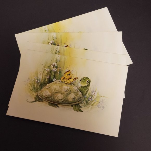 Greeting Cards (4) Red Farm Studio - Hi There ! - Picture 3 of 4